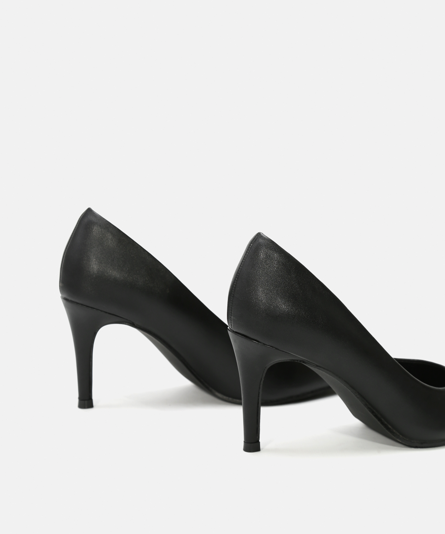 Zapatos salón tacón fino image number null